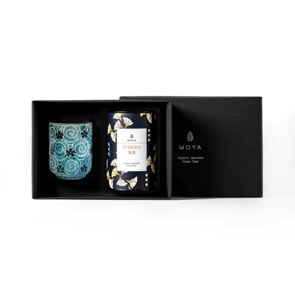 Moya tea & Nenu mug Organic leaf tea set