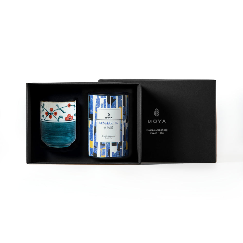 Moya tea & Sanza mug Organic leaf tea set