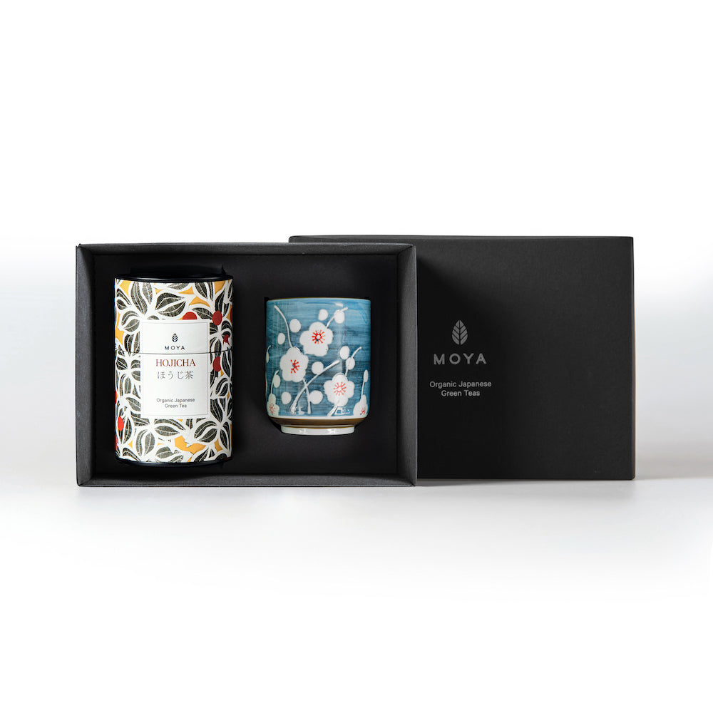 Moya tea & Sogen mug Organic leaf tea set