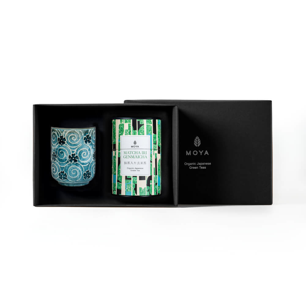 Moya tea & Nenu mug Organic leaf tea set