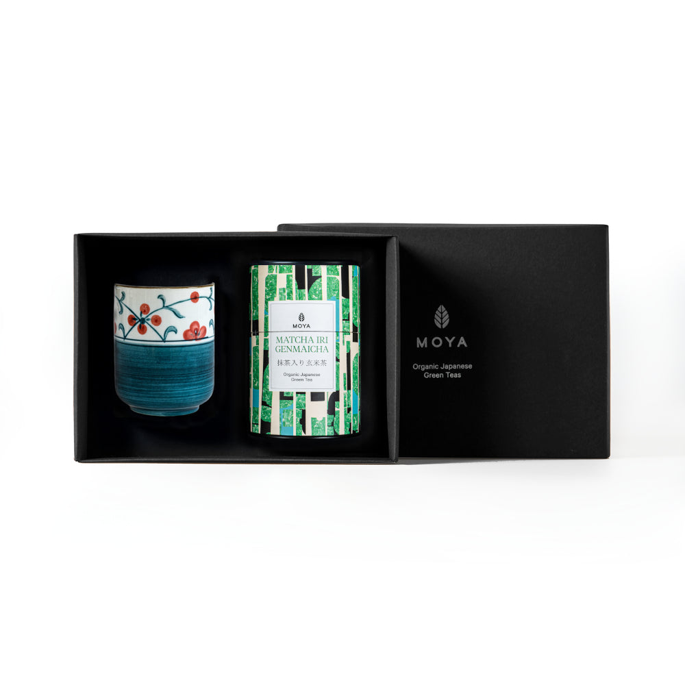 Moya tea & Sanza mug Organic leaf tea set