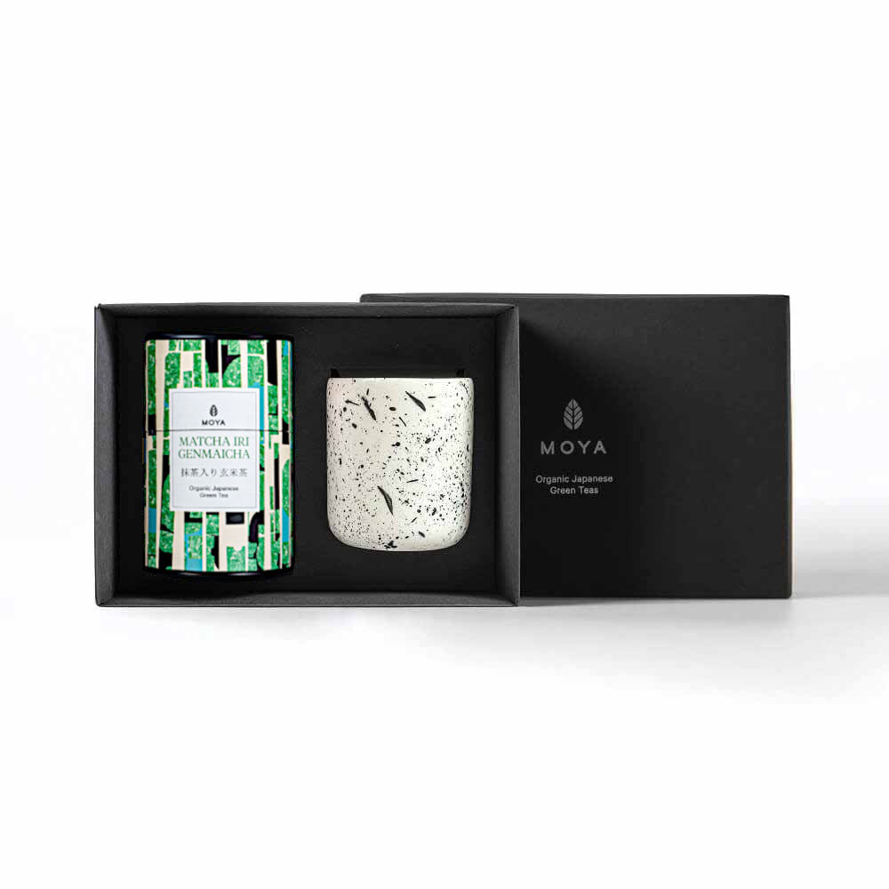 Moya tea & Shimo mug Organic leaf tea set