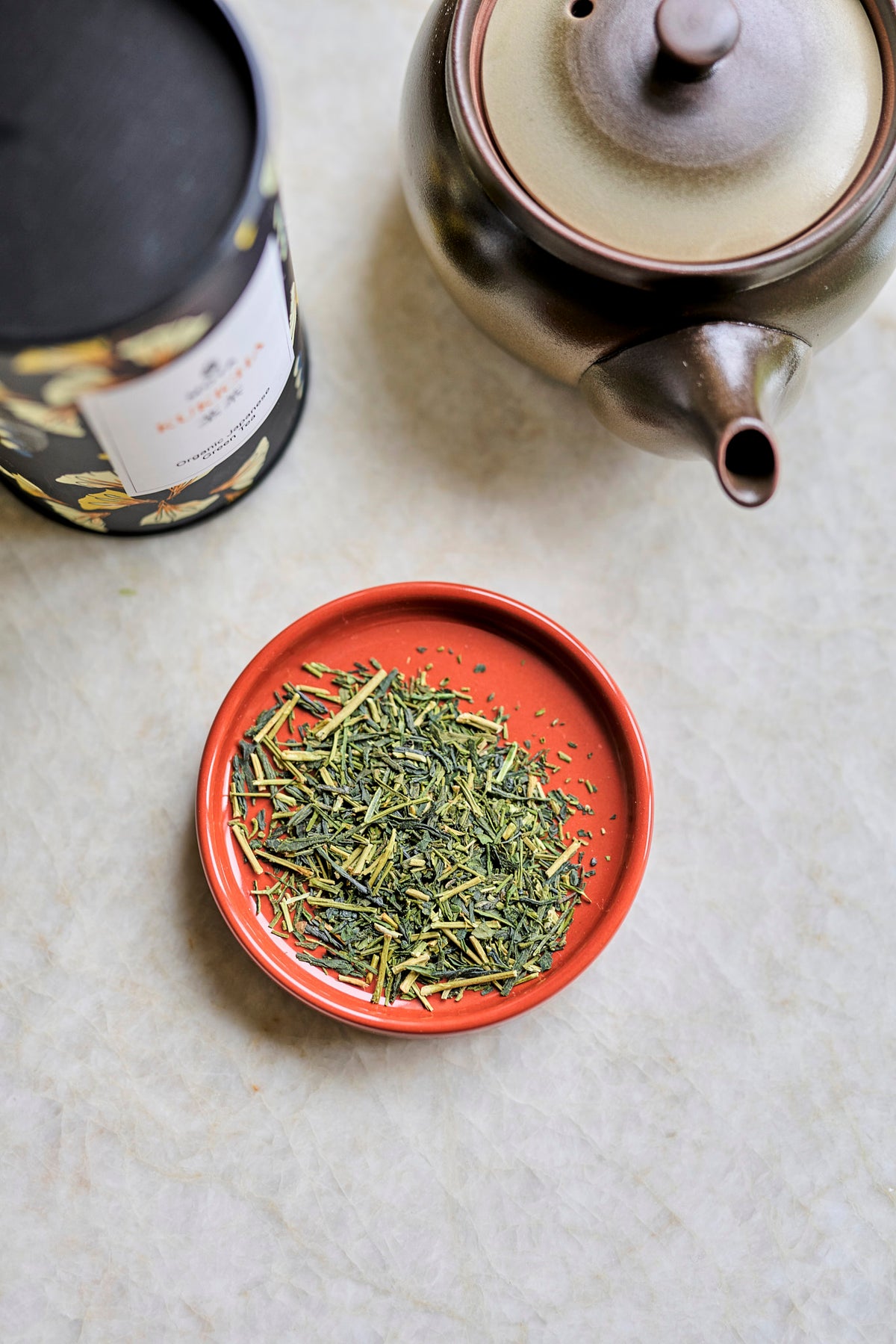 Moya tea & Kaze mug Organic leaf tea set BRAK TŁUMACZENIA