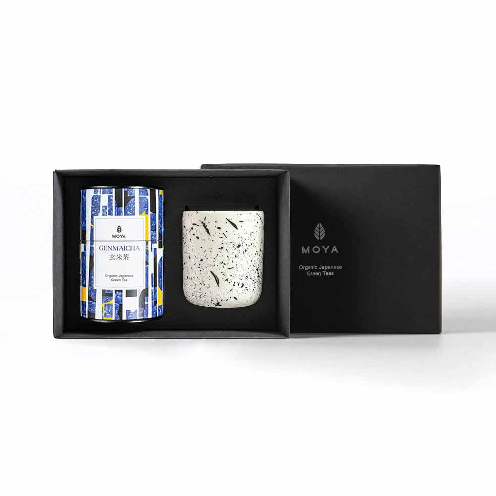 Moya tea & Shimo mug Organic leaf tea set