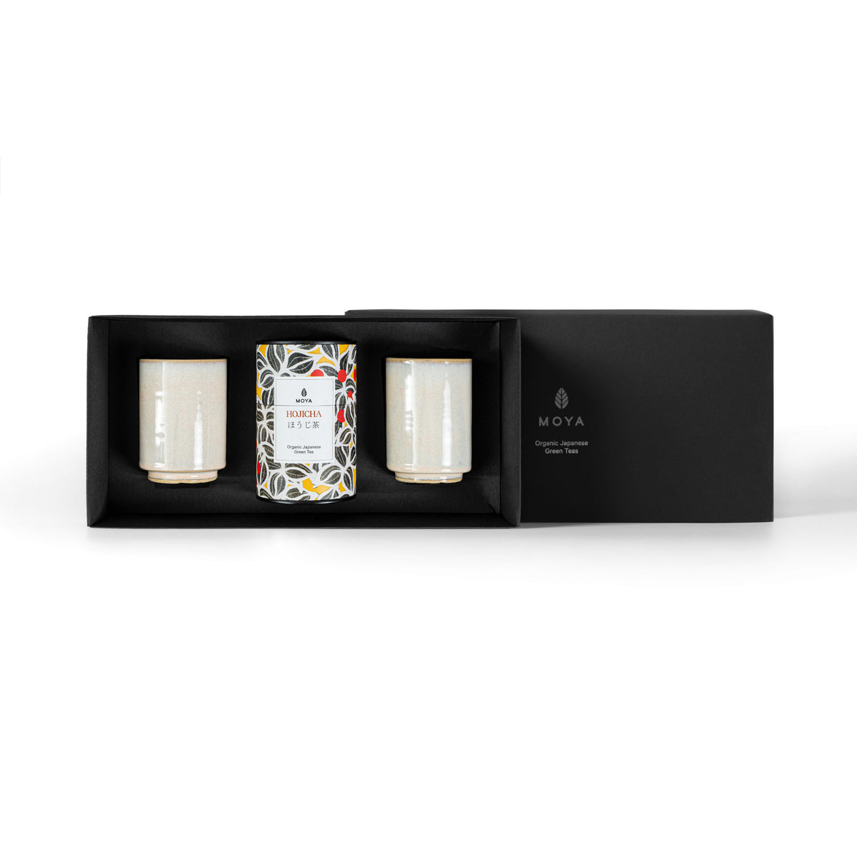 Moya tea & 2 Josei mugs Organic leaf tea set