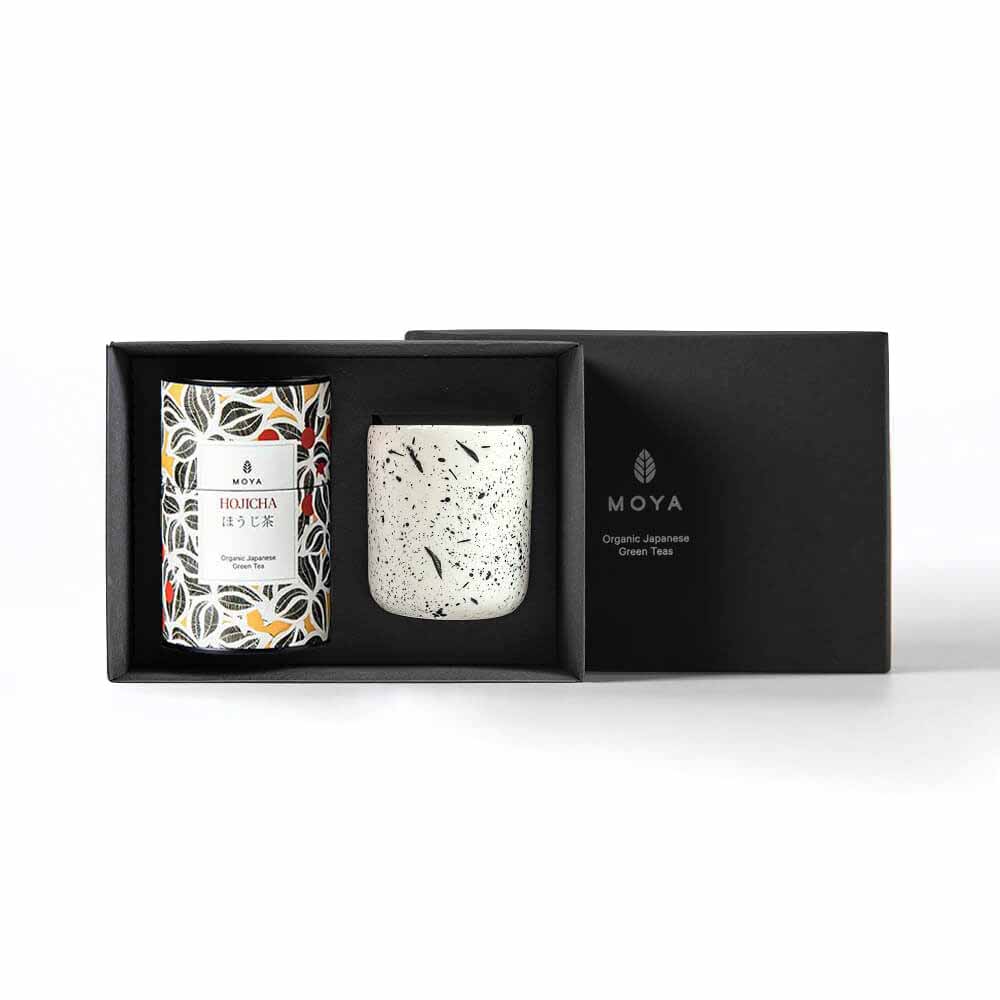 Moya tea & Shimo mug Organic leaf tea set