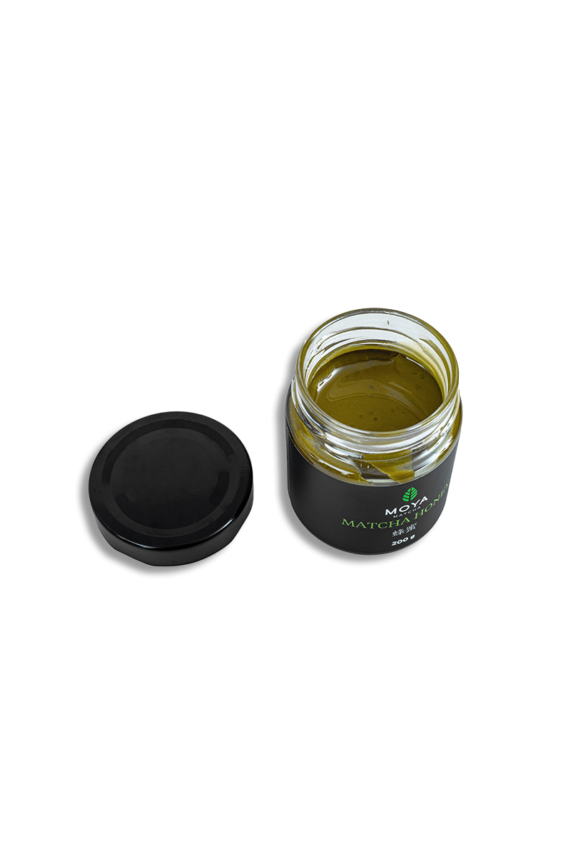Organic honey with Moya Matcha