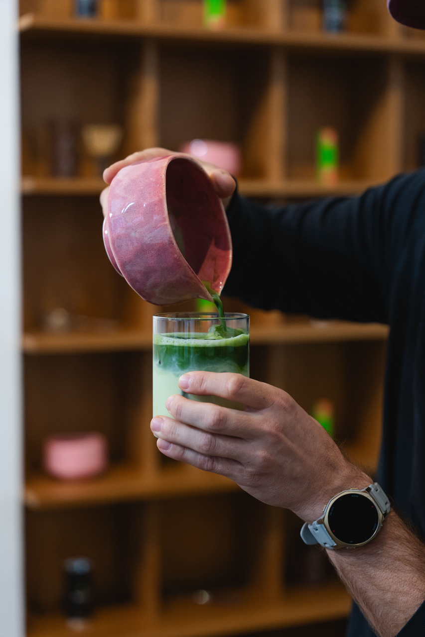 Matcha Latte Glass 440 ml