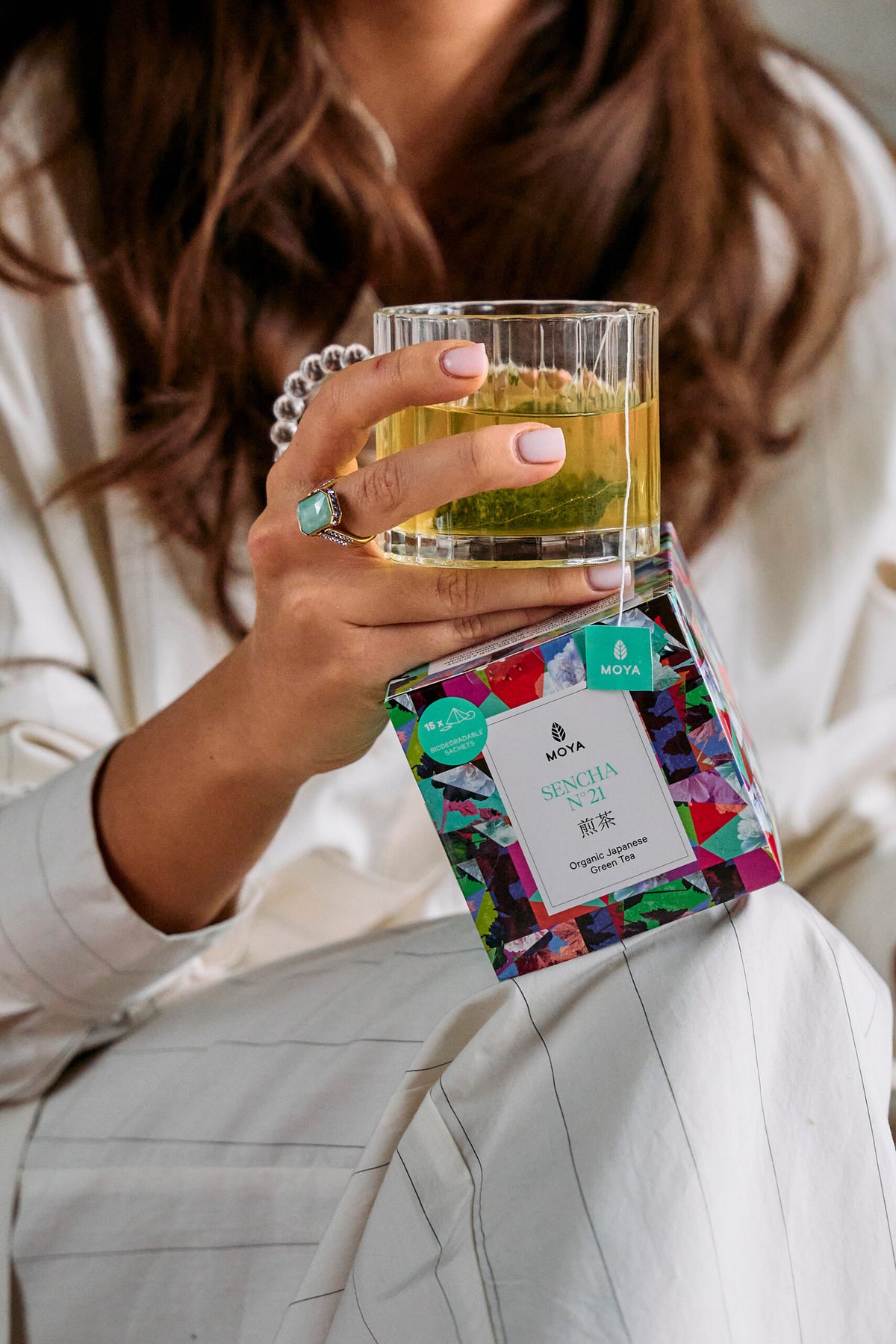 Moya Sencha Organic Japanese Green Tea in tea bags 15 x 1,5g
