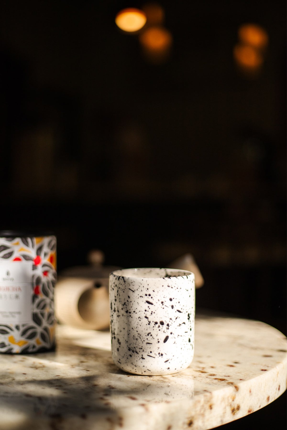 Moya tea & 2 Shimo mugs Organic leaf tea set