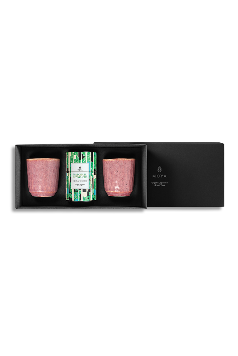 Moya tea & 2 Botan mug Organic leaf tea set