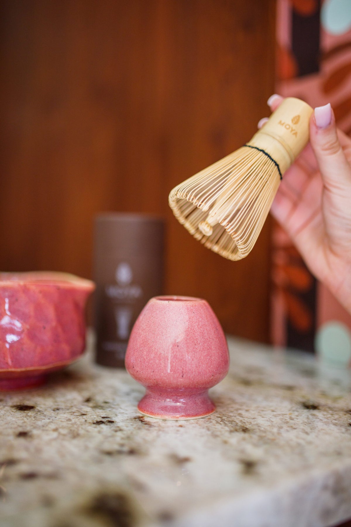 Matcha whisk holder Botan
