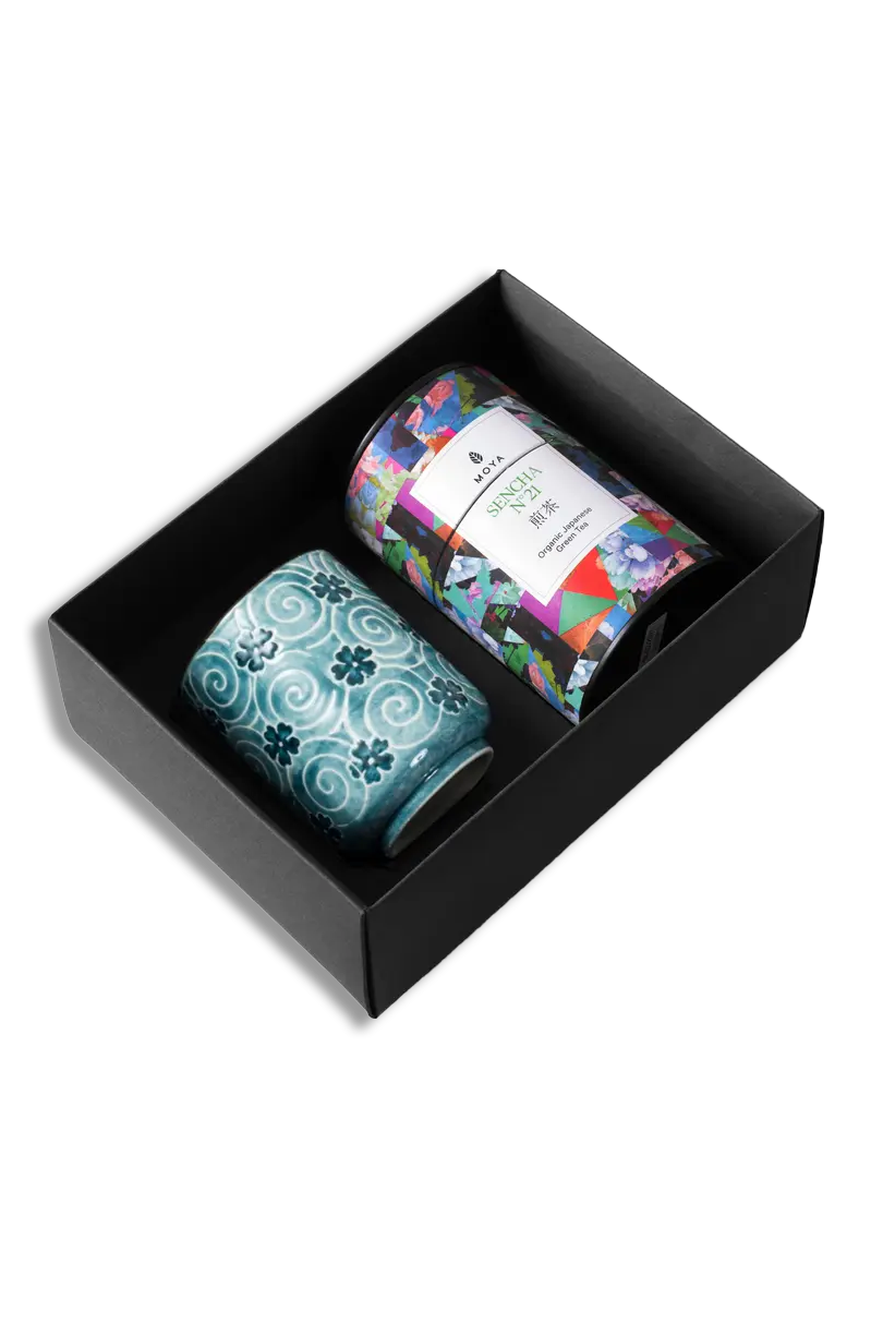 Moya tea &amp; Nenu mug Organic leaf tea set