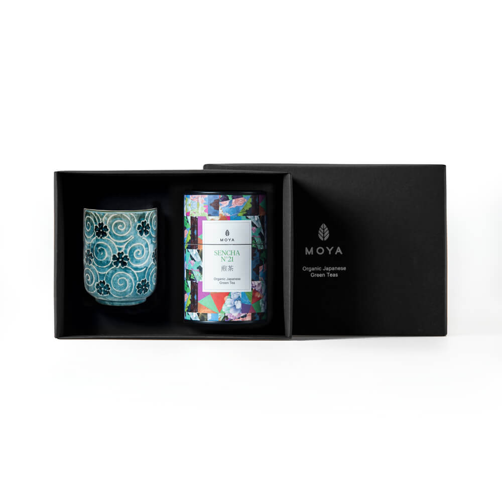 Moya tea &amp; Nenu mug Organic leaf tea set