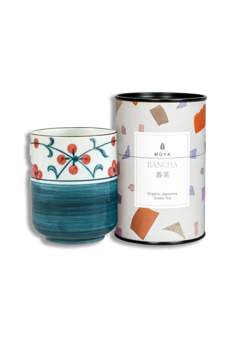 Moya tea &amp; Sanza mug Organic leaf tea set