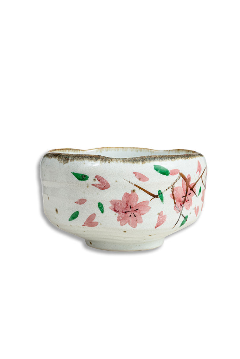 Matchawan Sakura matcha bowl