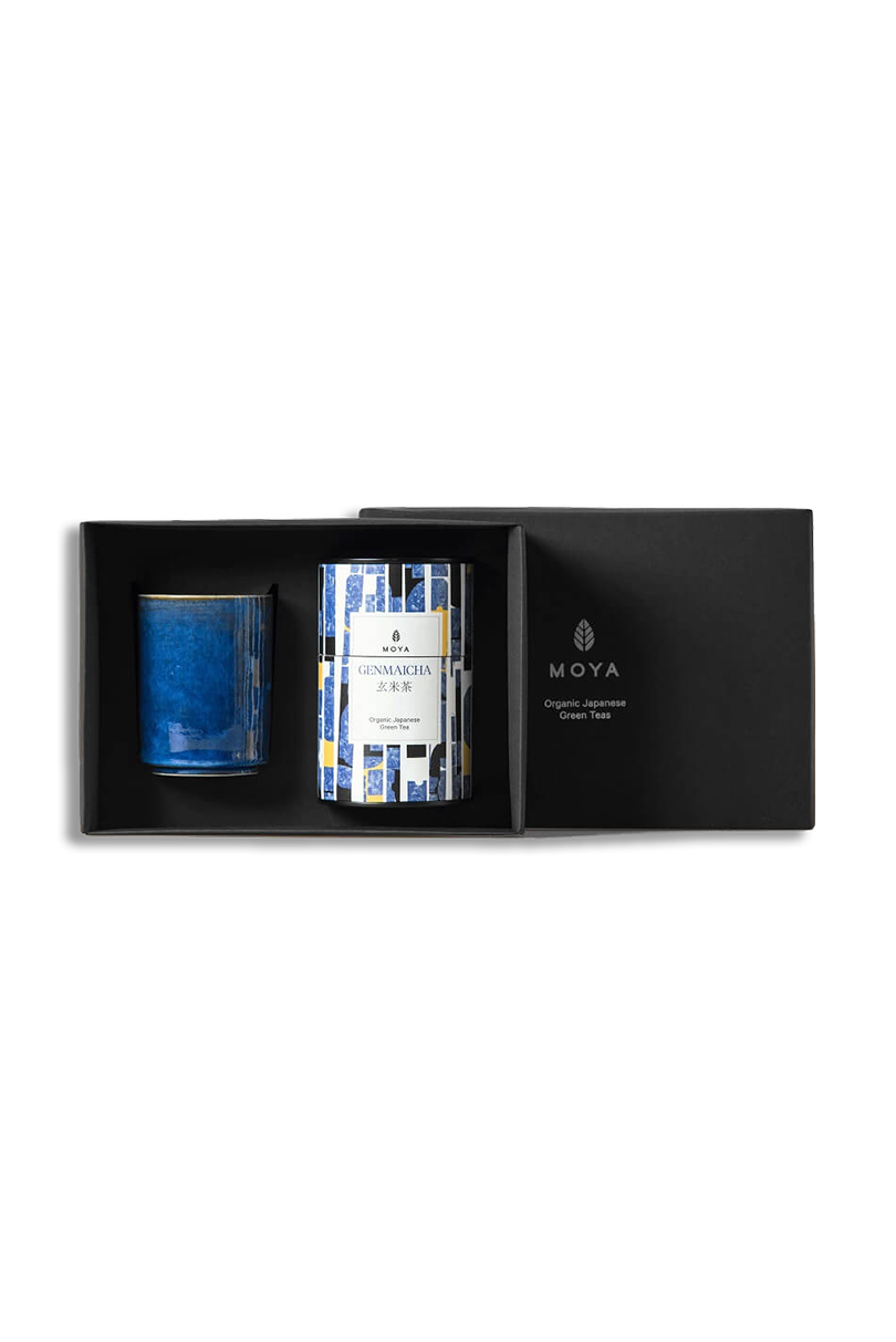 Moya tea &amp; Kaze mug Organic leaf tea set BRAK TŁUMACZENIA