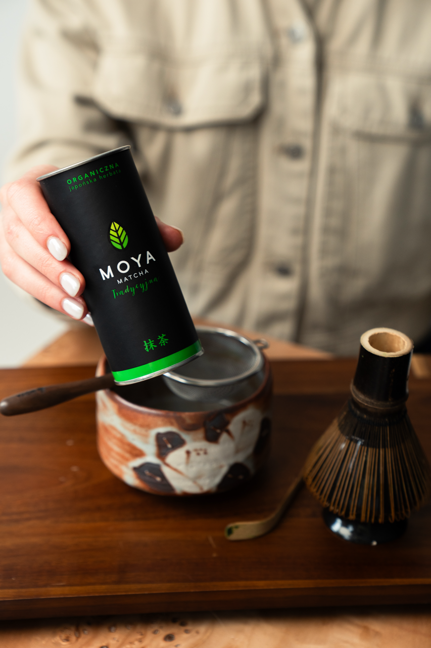 Moya Matcha Tradycyjna organiczna japońska herbata