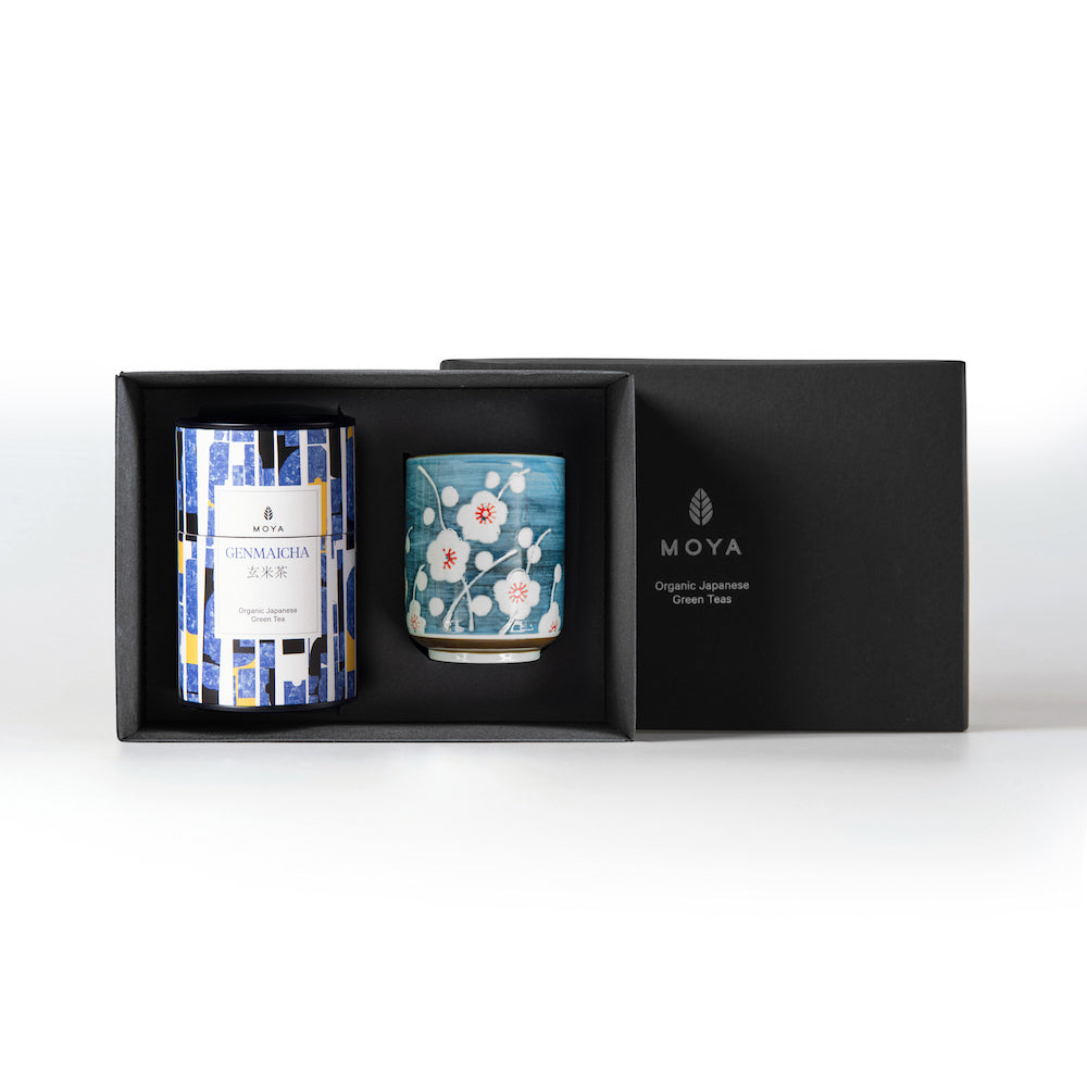 Moya tea &amp; Sogen mug Organic leaf tea set