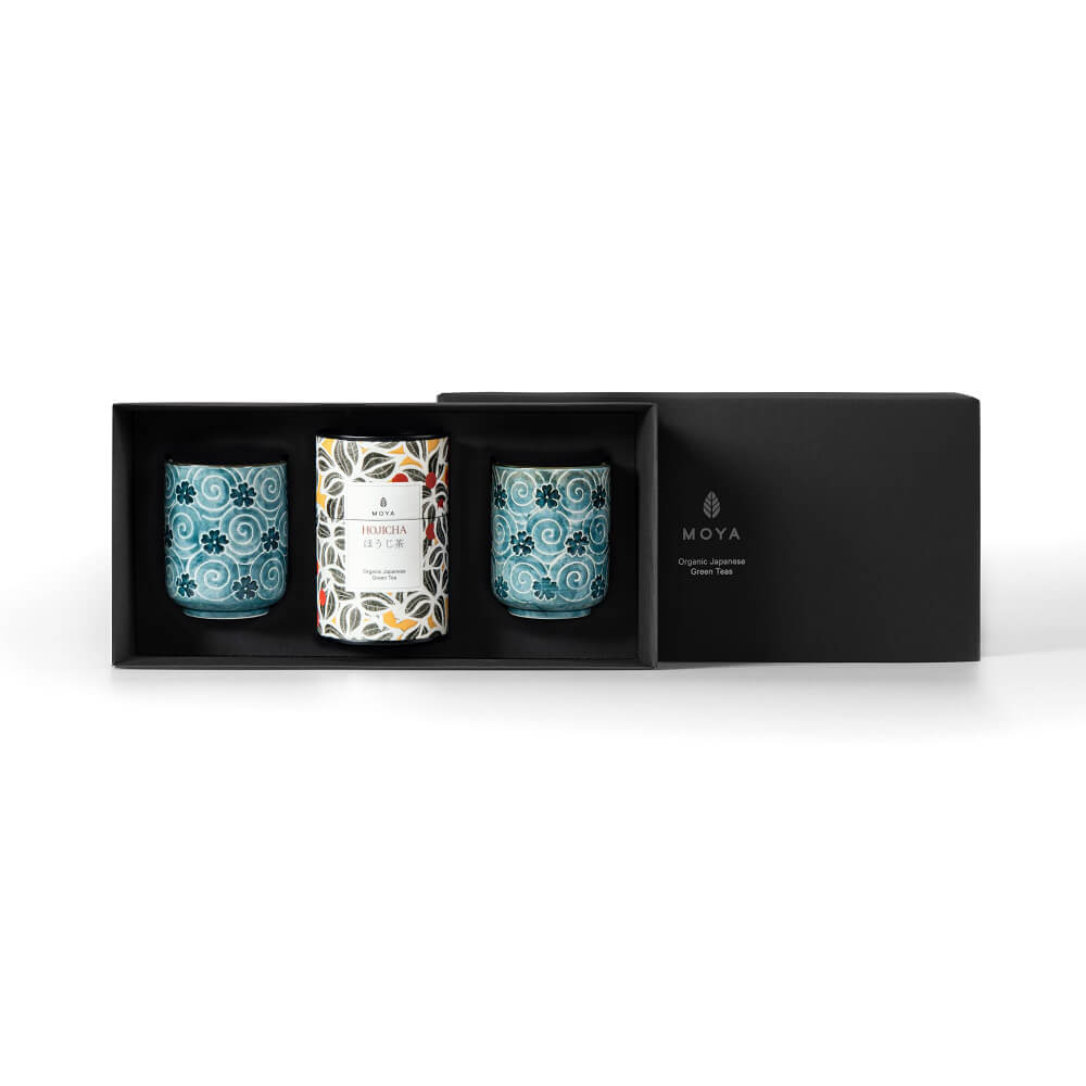 Moya tea &amp; 2 Nenu mugs Organic leaf tea set