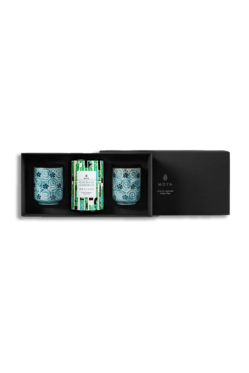 Moya tea &amp; 2 Nenu mugs Organic leaf tea set