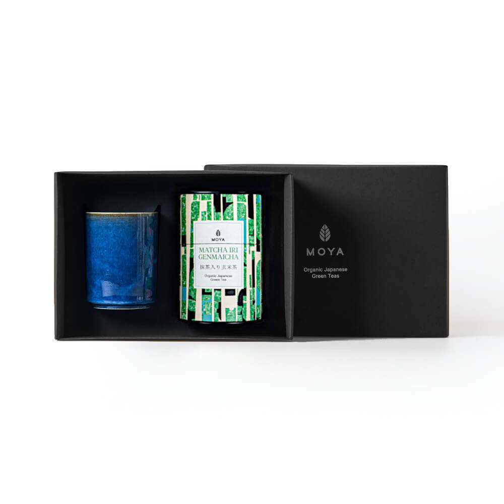 Moya tea &amp; Kaze mug Organic leaf tea set BRAK TŁUMACZENIA