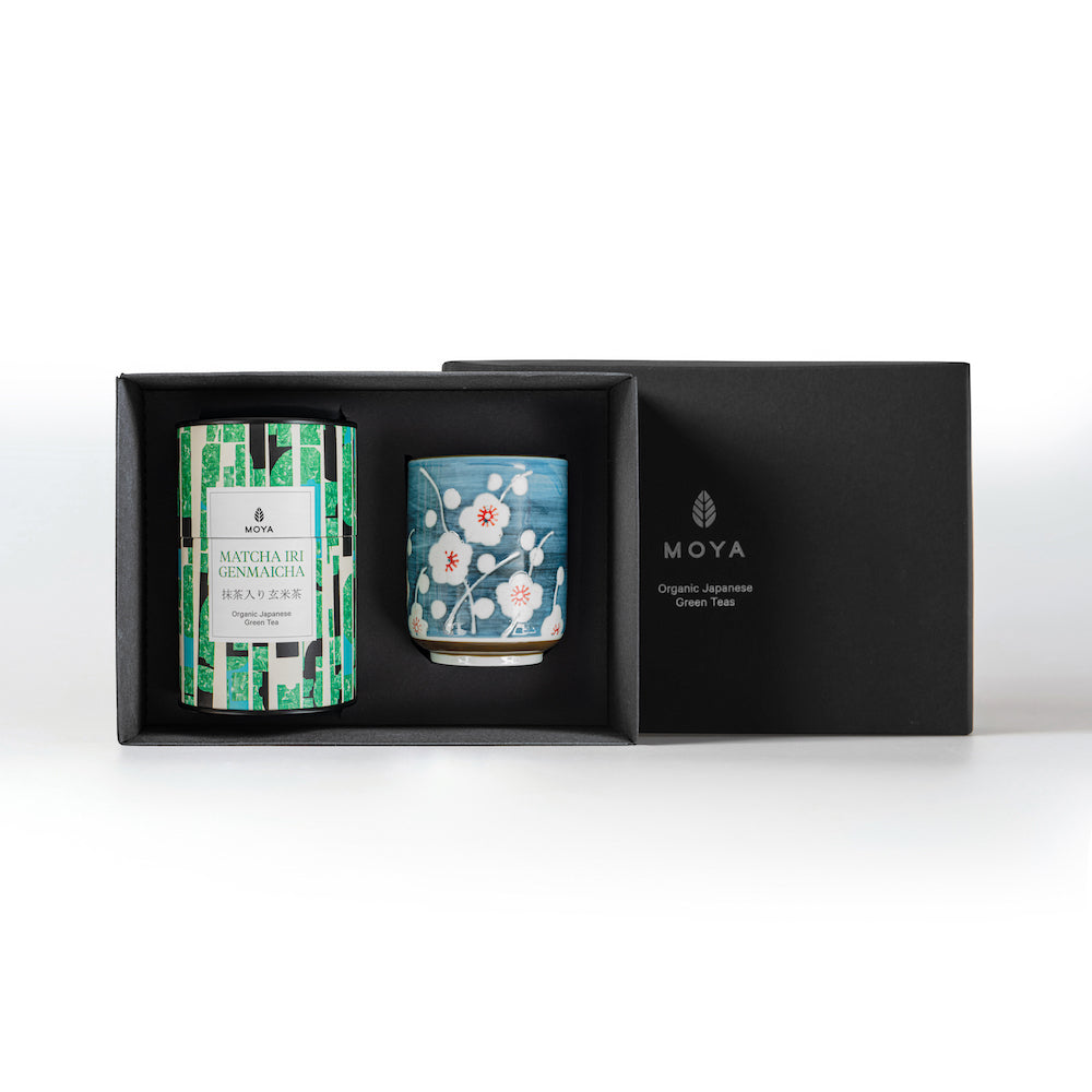 Moya tea &amp; Sogen mug Organic leaf tea set