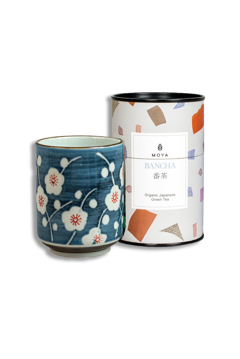 Moya tea &amp; Sogen mug Organic leaf tea set