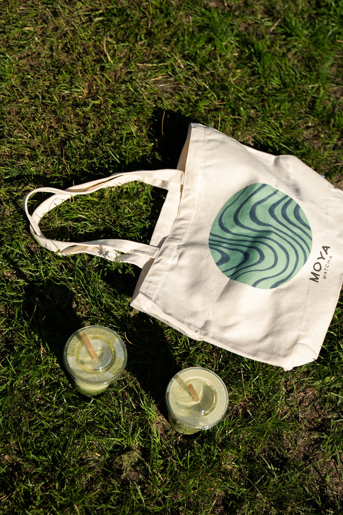 MOYA Beige Cotton Tote Bag