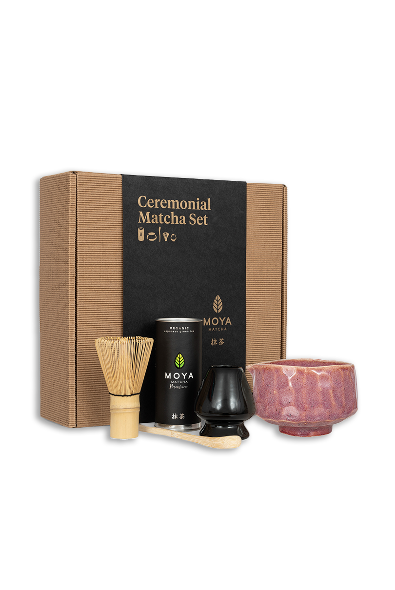 Moya Matcha Ceremonial Set Botan with a spout