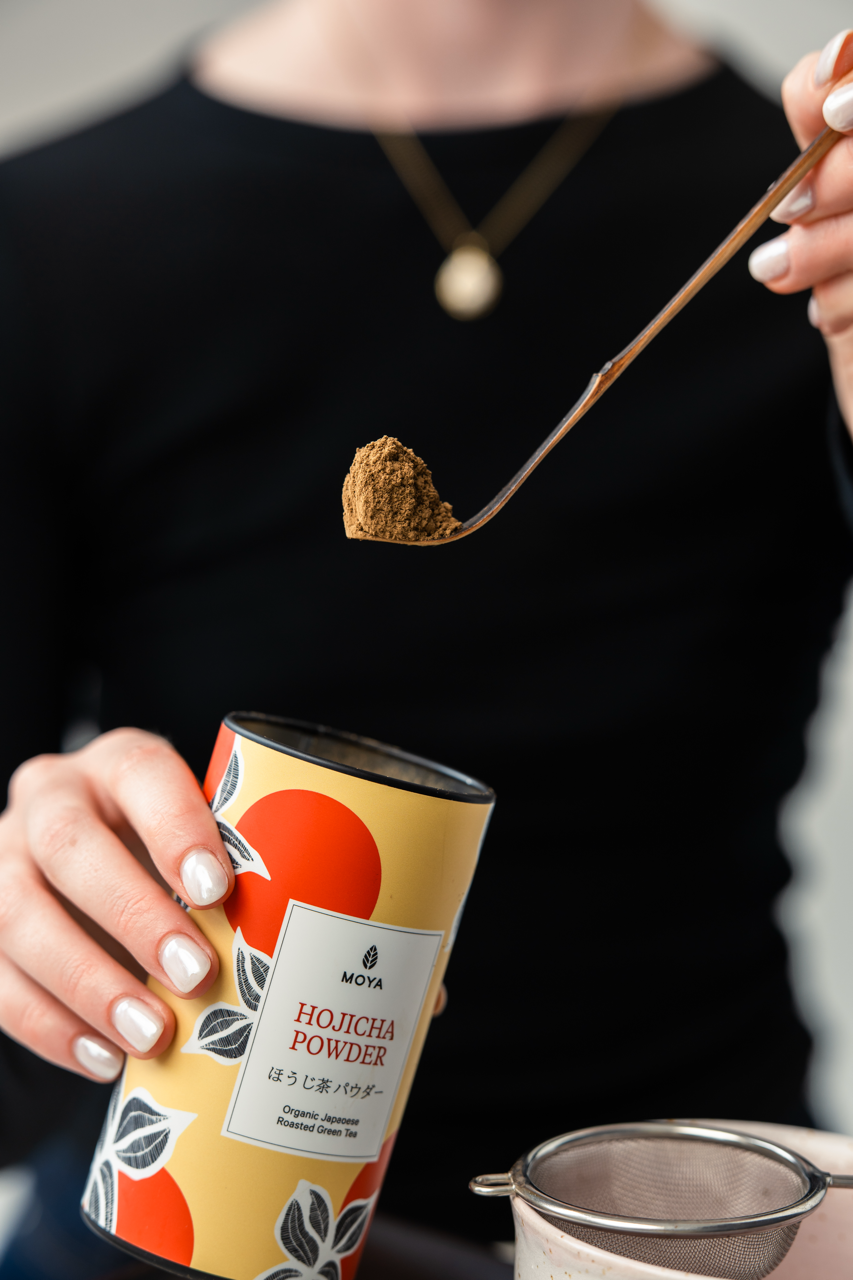 Moya Hojicha Powder Organic Japanese tea