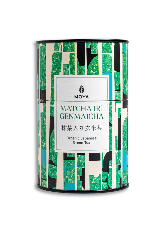 Moya Matcha Iri Genmaicha Organic Japanese Green Tea
