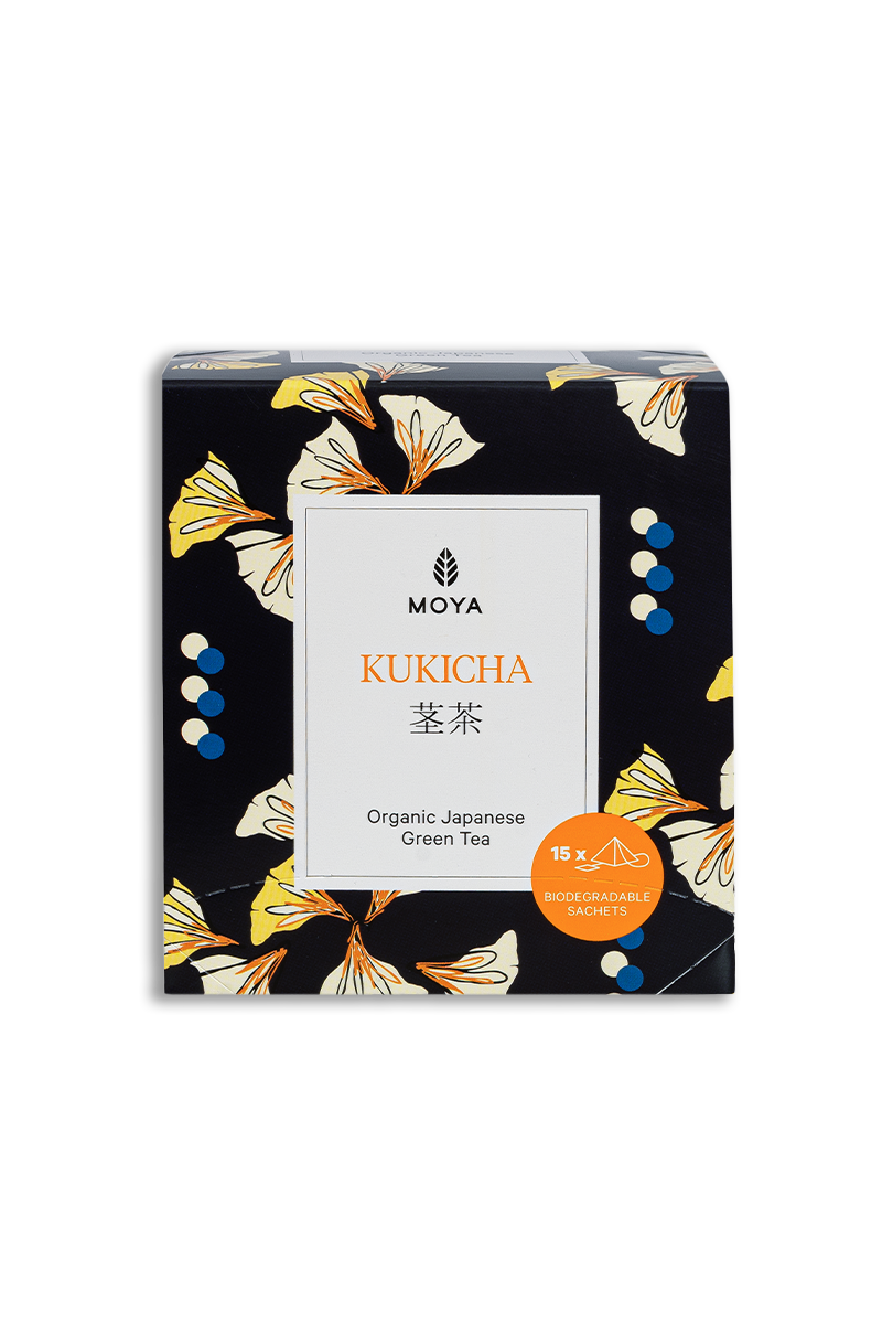 Moya Kukicha Organic Japanese Green Tea in the bags 15 x 1,5g