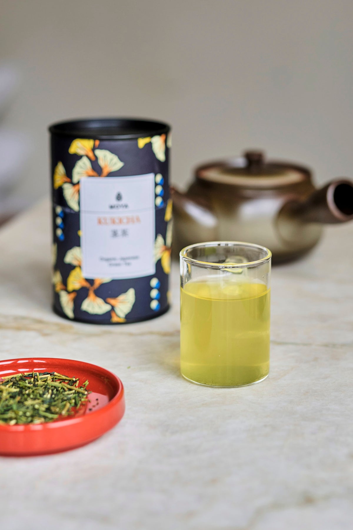 Moya tea &amp; 2 Botan mug Organic leaf tea set