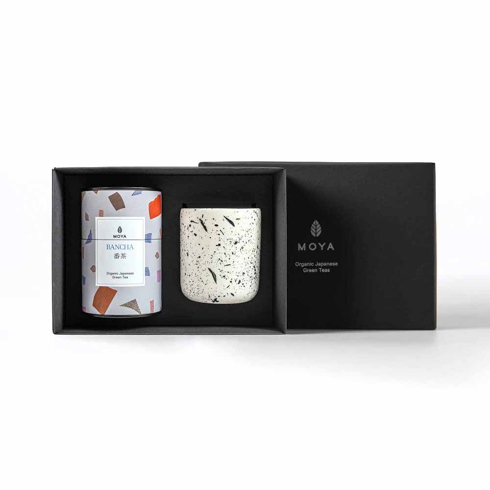 Moya tea &amp; Shimo mug Organic leaf tea set
