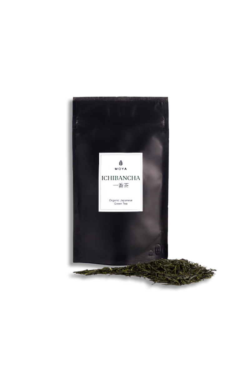Moya Ichibancha organic japanese green tea 50g