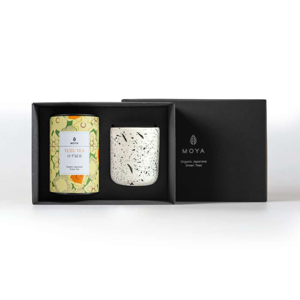 Moya tea &amp; Shimo mug Organic leaf tea set