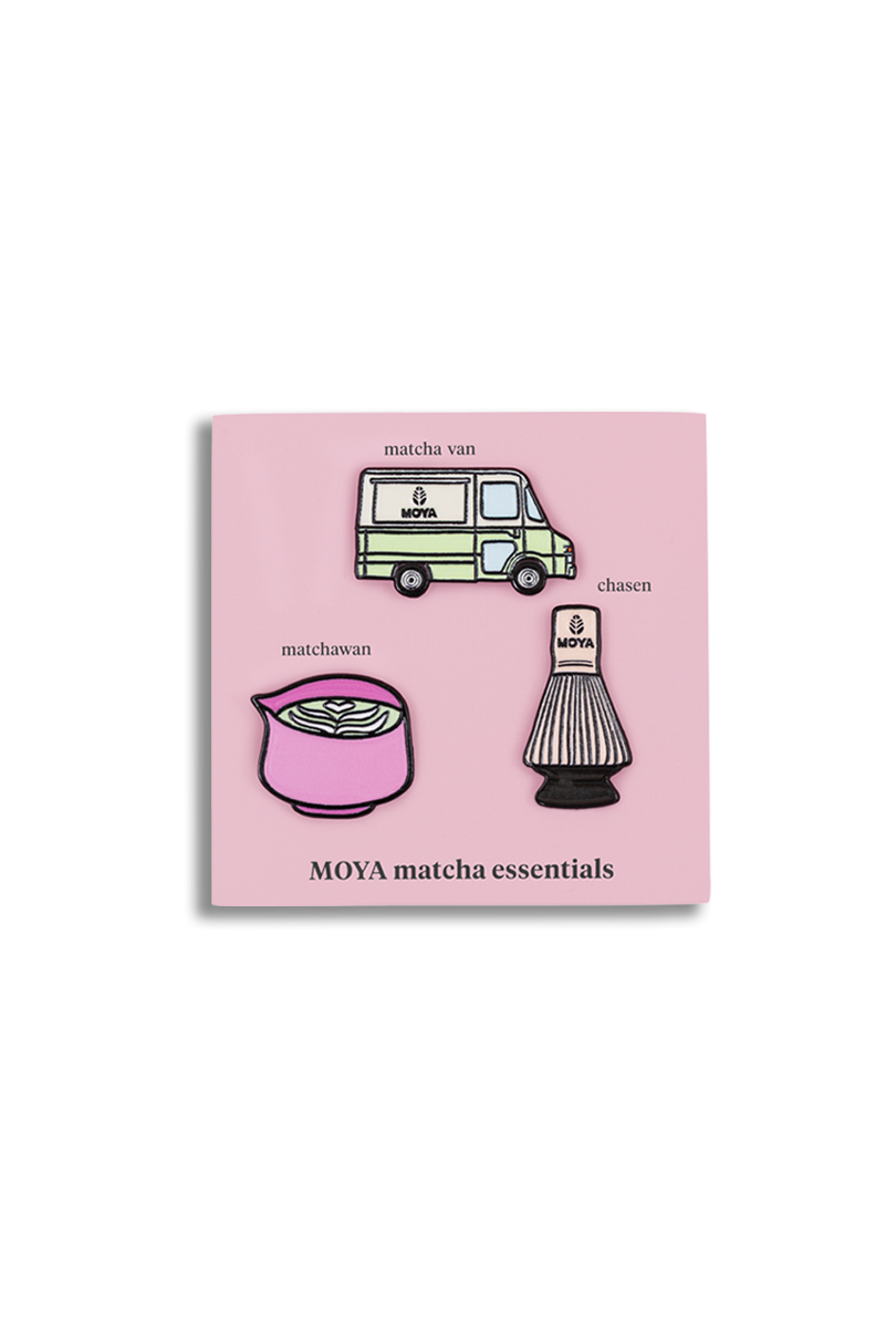 Pin Set “Moya Matcha Essentials”