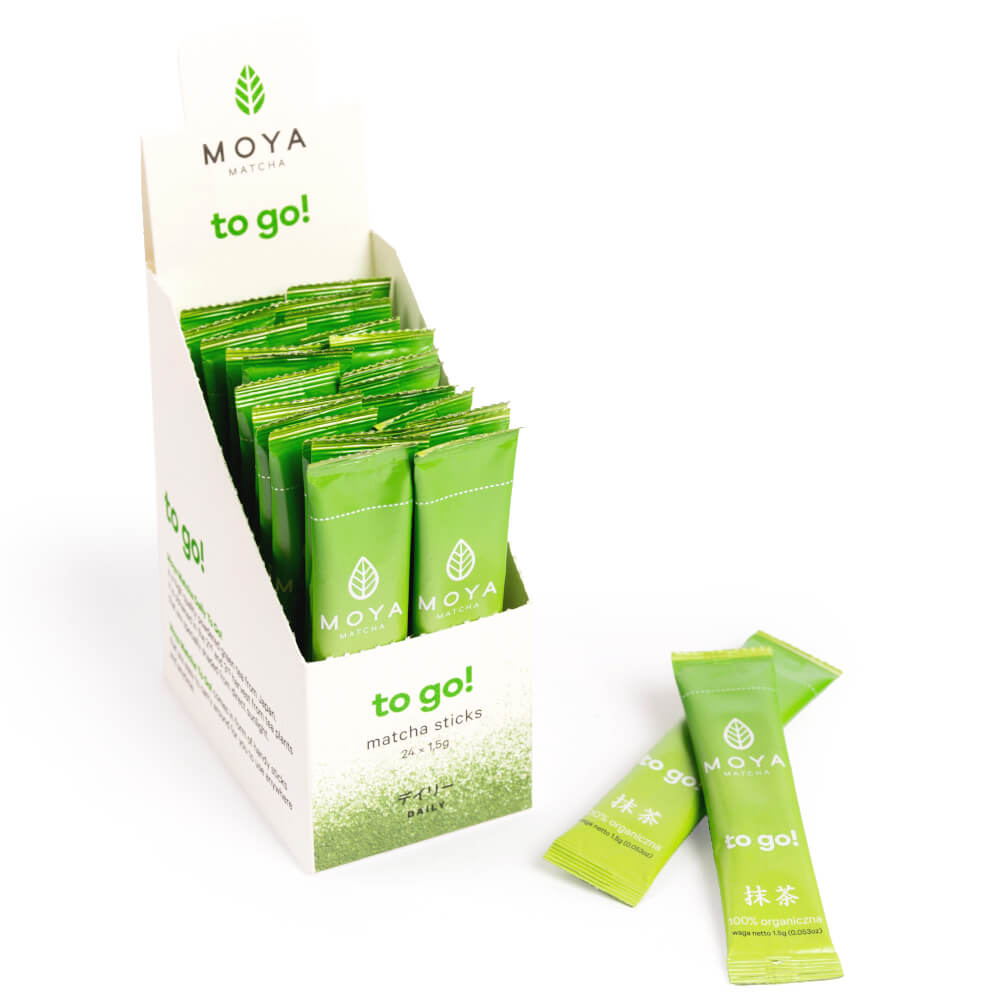 Moya Matcha To Go! Daily organic japanese green tea