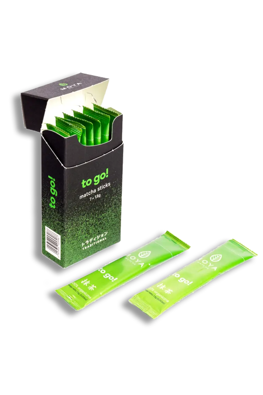 Moya Matcha To Go! Traditional organic japanese green tea