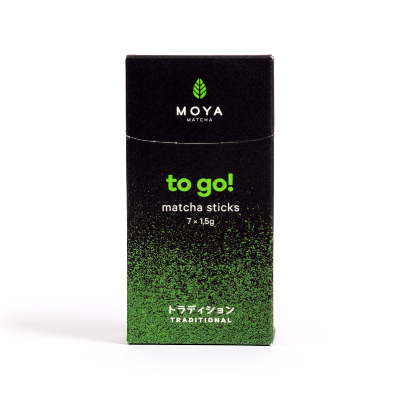 Moya Matcha To Go! Traditional organic japanese green tea
