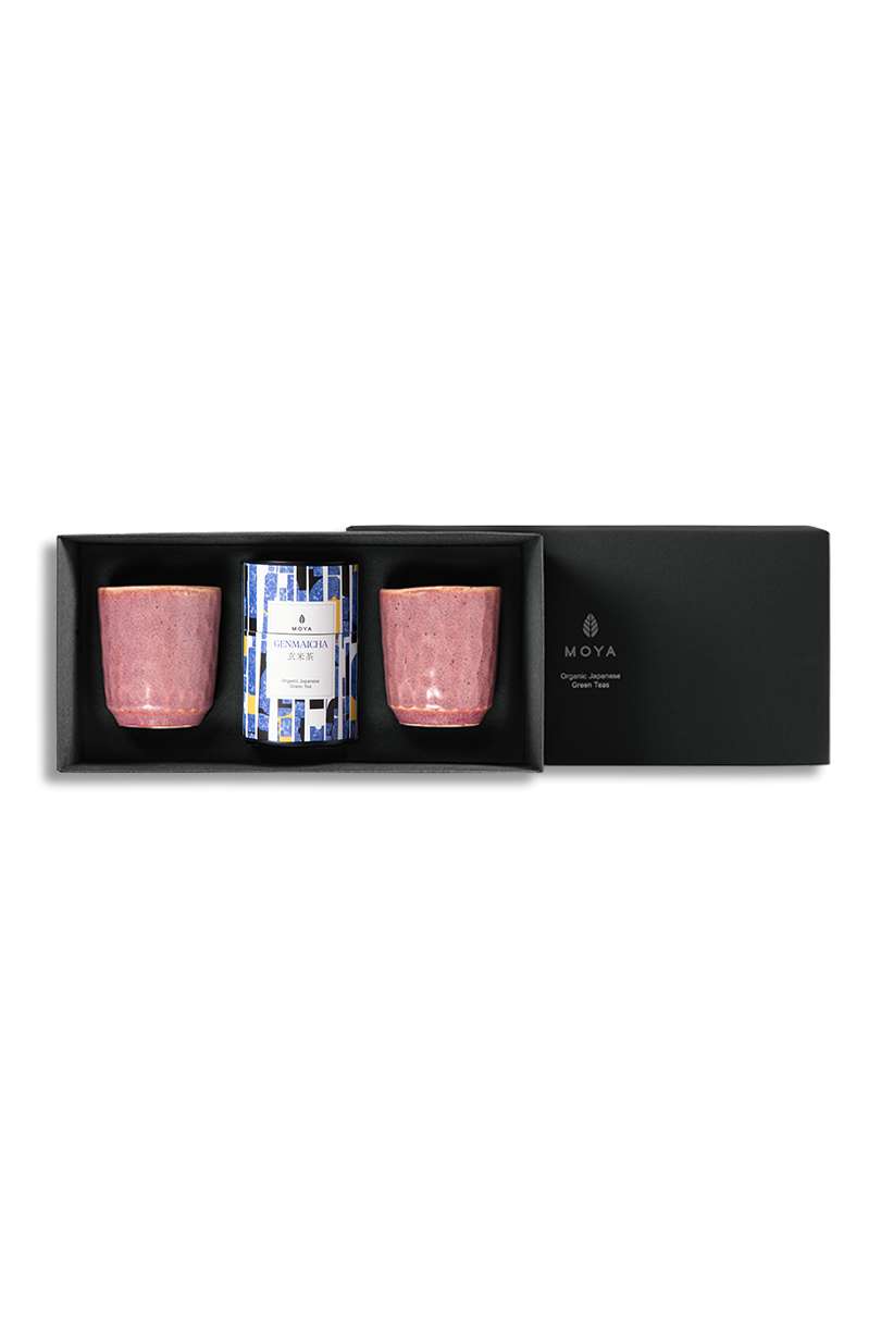 Moya tea &amp; 2 Botan mug Organic leaf tea set