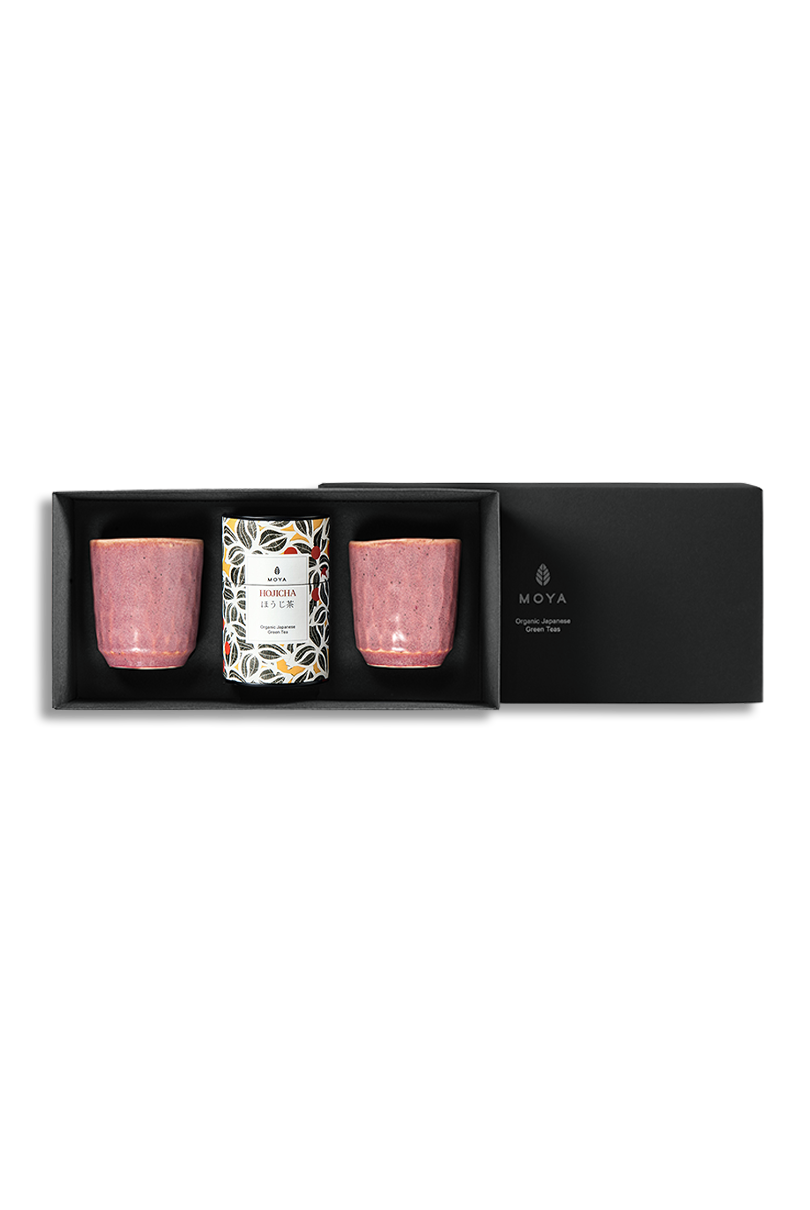 Moya tea &amp; 2 Botan mug Organic leaf tea set