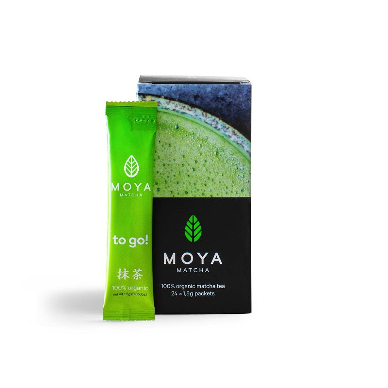 Moya Matcha To Go! Traditional organic japanese green tea