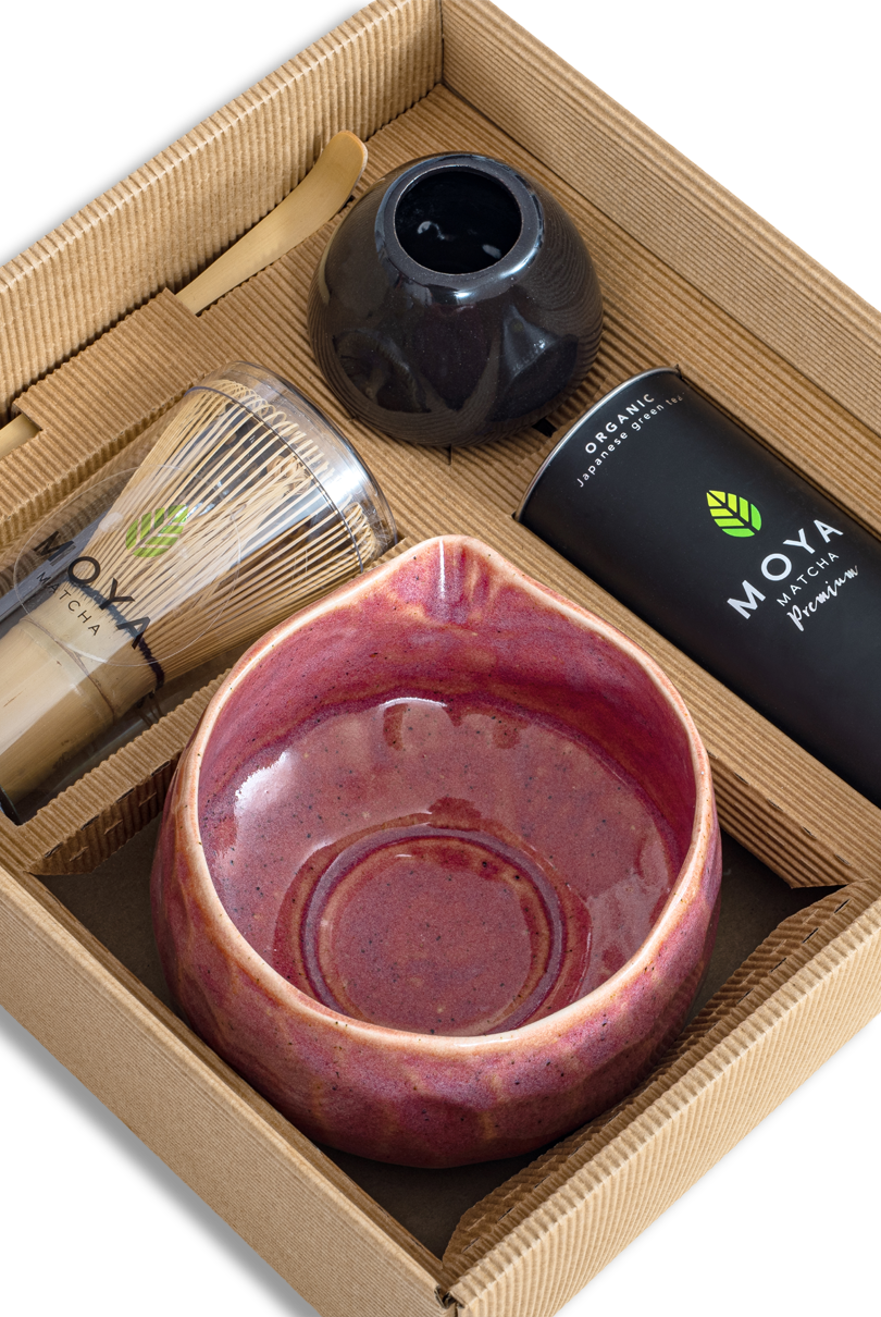 Moya Matcha Ceremonial Set Botan with a spout